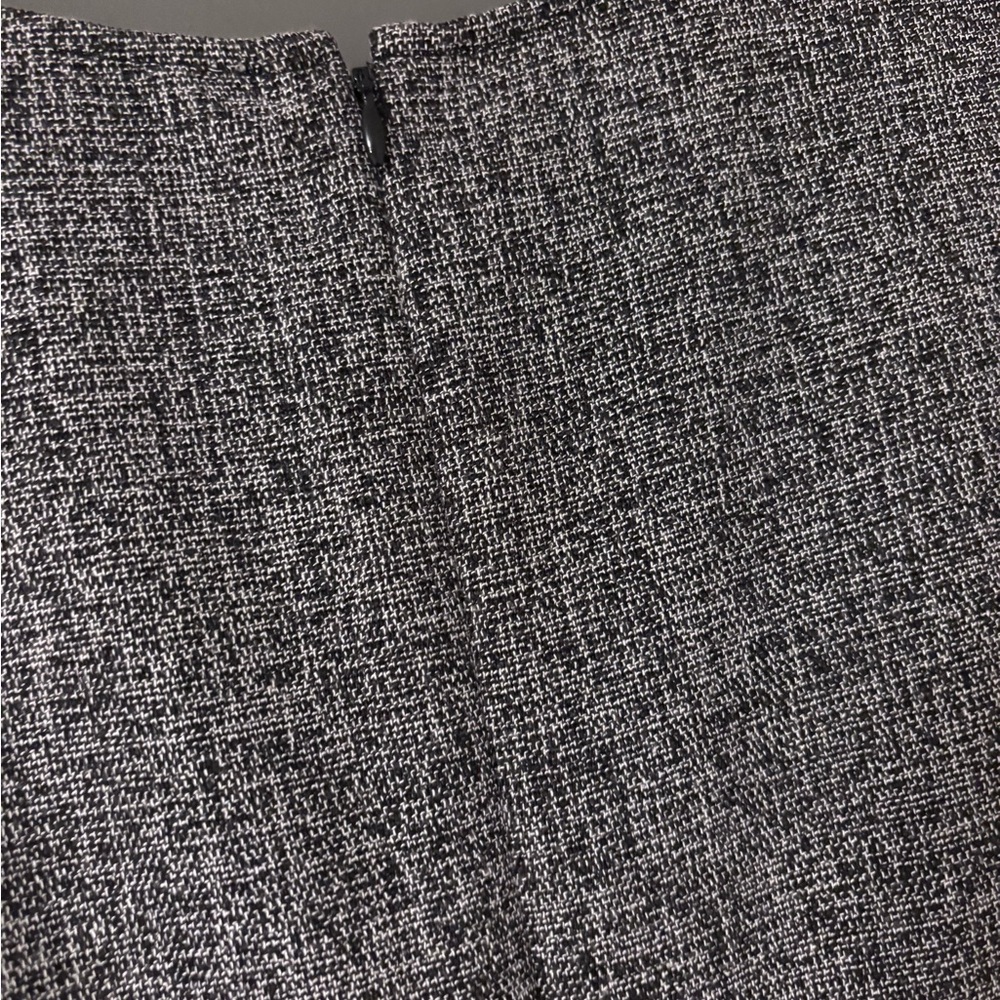 LOFT Tweed Ruffle Button Sheath Dress | Size 14 - Picture 5 of 8